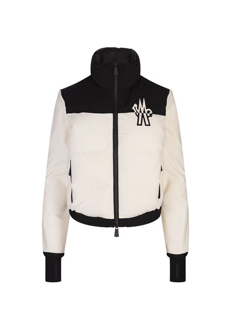 Cardigan Imbottito Bicolore Con Logo e Lettering MONCLER GRENOBLE | 8G000-12 8028004A